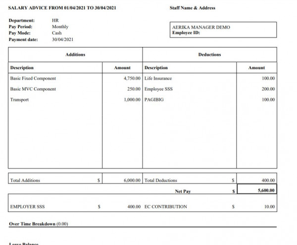 How to Generate Individual Payslip | Carbonate HR