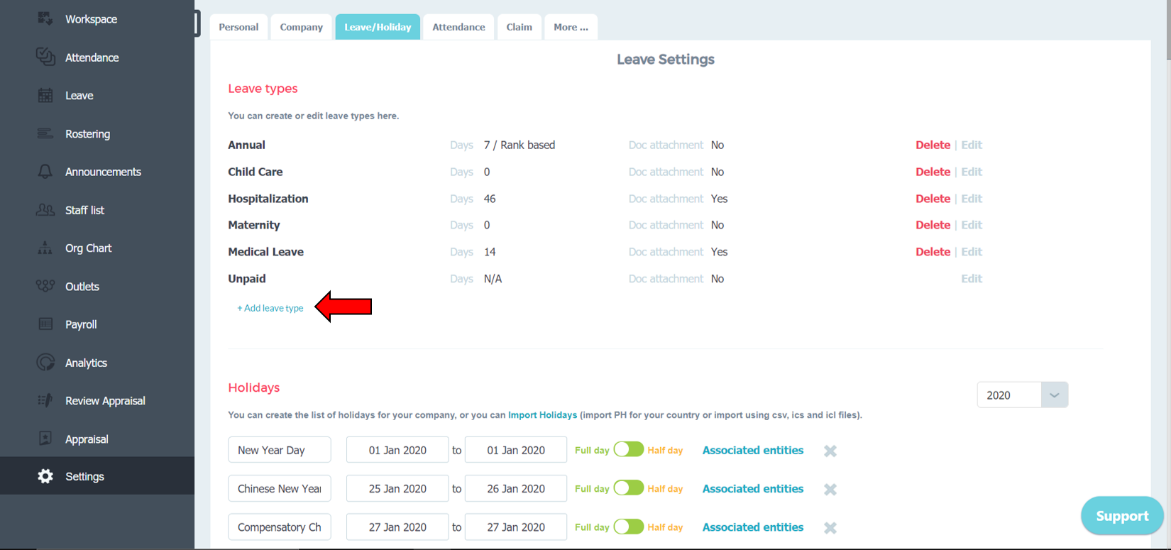 quickbooks online settings auto incremented